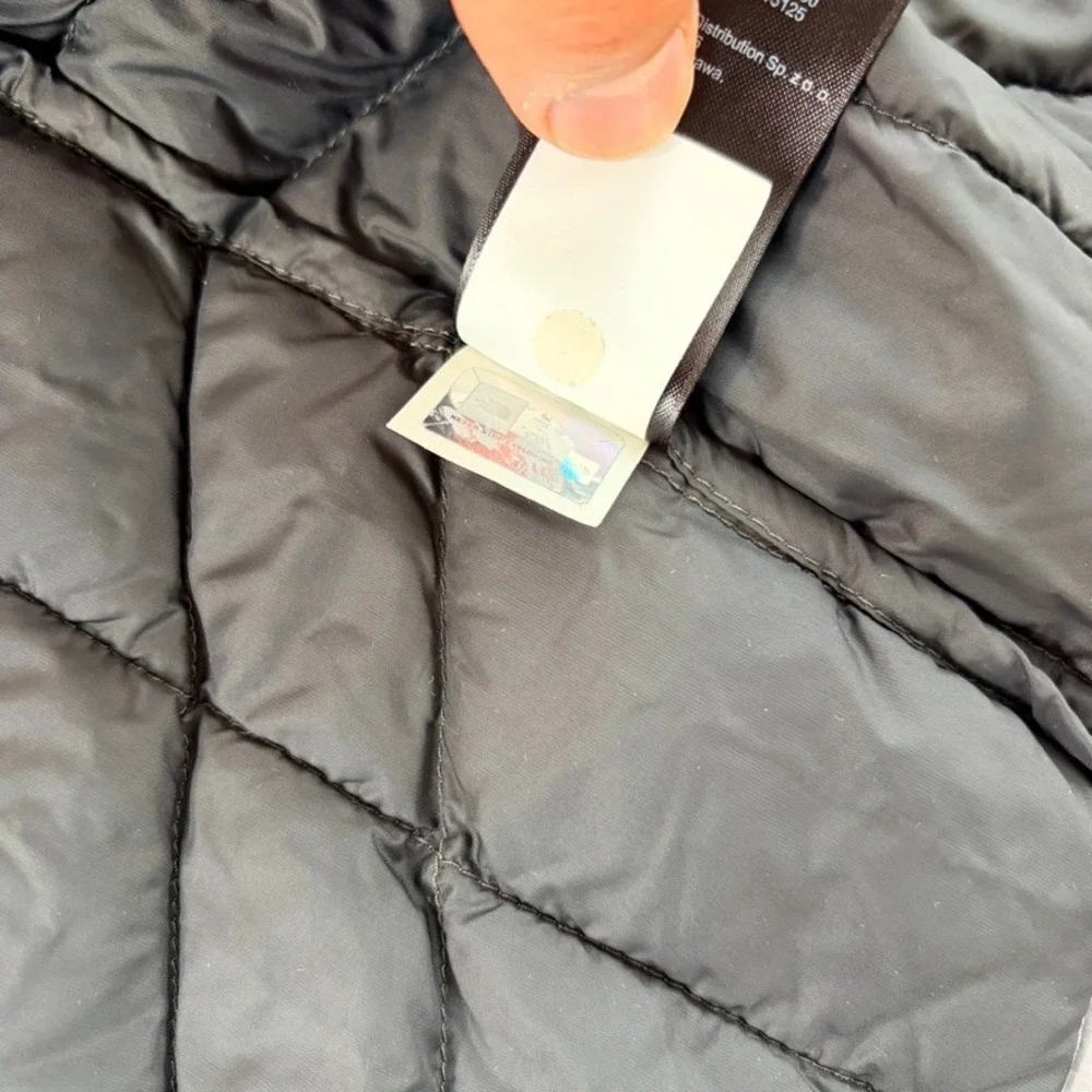 The North Face Thermoball Insulated DWR Hooded Jacket Grey Men 2XL Puffer Quilt